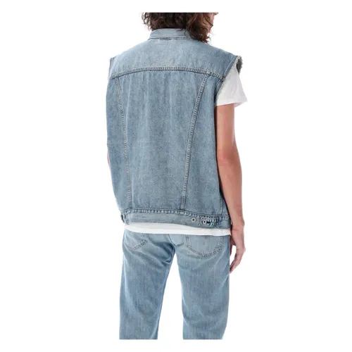Levi's - Jackets > Vests - Blue - Levi's - Modalova