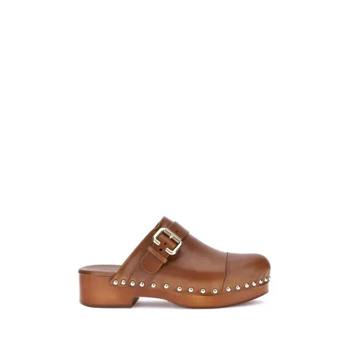 Shoes > Flats > Clogs - - Chloé - Modalova