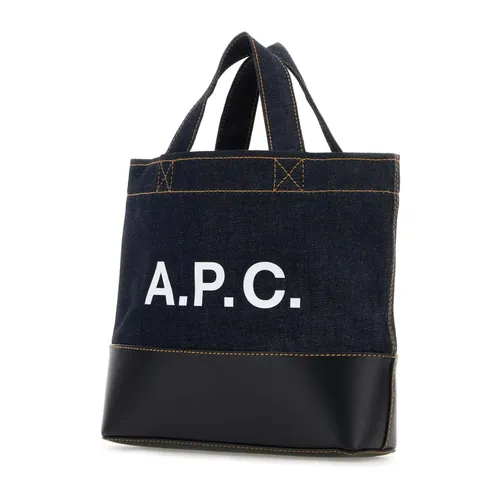 A.p.c. - Bags > Tote Bags - Blue - A.p.c. - Modalova