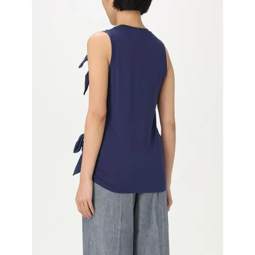Tops > Sleeveless Tops - - Elisabetta Franchi - Modalova
