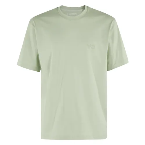 Y-3 - Tops > T-Shirts - Green - Y-3 - Modalova