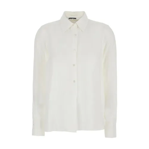 Blouses & Shirts > Shirts - - Mauro Grifoni - Modalova