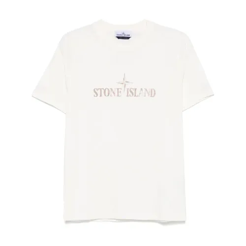 Tops > T-Shirts - - Stone Island - Modalova