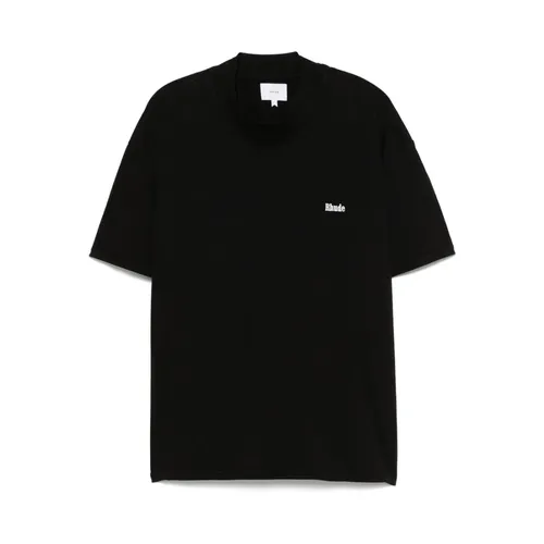 Rhude - Tops > T-Shirts - Black - Rhude - Modalova