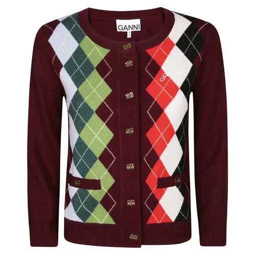 Knitwear > Cardigans - - Ganni - Modalova