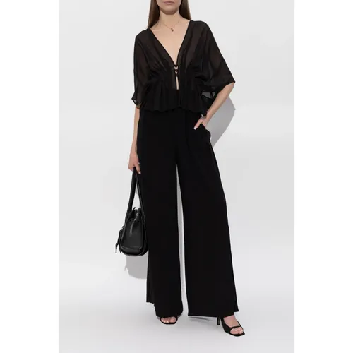 Trousers > Wide Trousers - - Max Mara - Modalova
