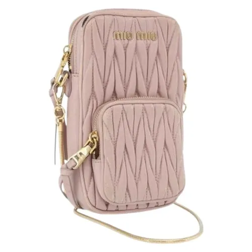 Pre-owned > Pre-owned Bags > Pre-owned Cross Body Bags - - Miu Miu Pre-owned - Modalova
