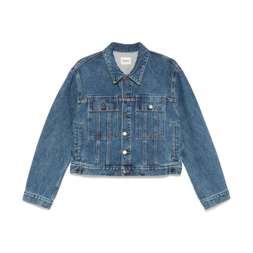 Jackets > Denim Jackets - - Khaite - Modalova