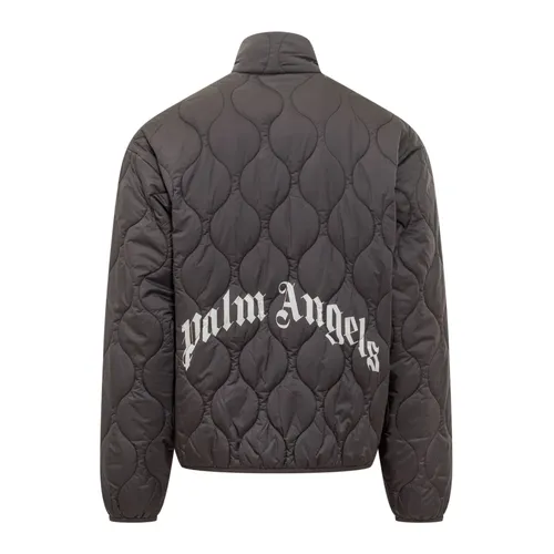 Jackets > Down Jackets - - Palm Angels - Modalova