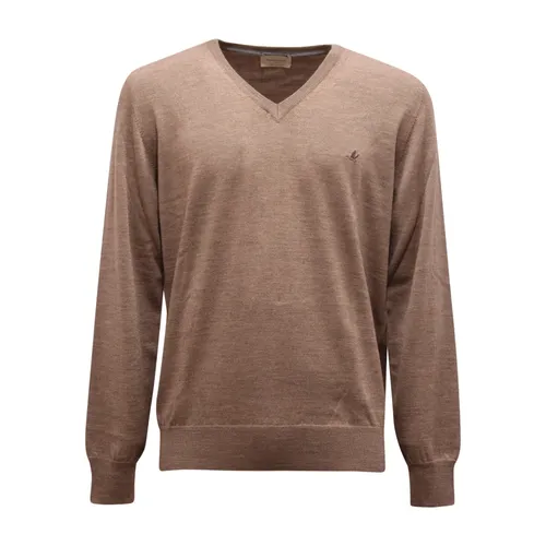 Knitwear > V-neck Knitwear - - Brooksfield - Modalova