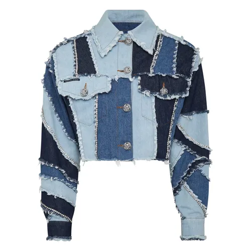 Jackets > Denim Jackets - - Philipp Plein - Modalova