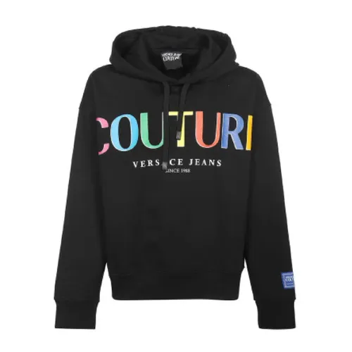 Sweatshirts & Hoodies > Hoodies - - Versace Jeans Couture - Modalova
