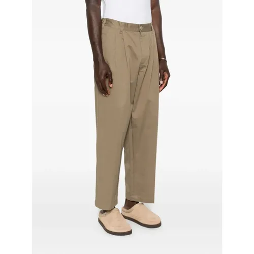 Trousers > Wide Trousers - - Obey - Modalova