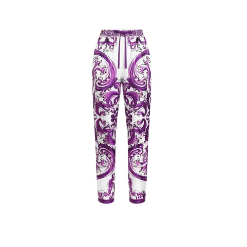 Trousers > Tapered Trousers - - Dolce & Gabbana - Modalova