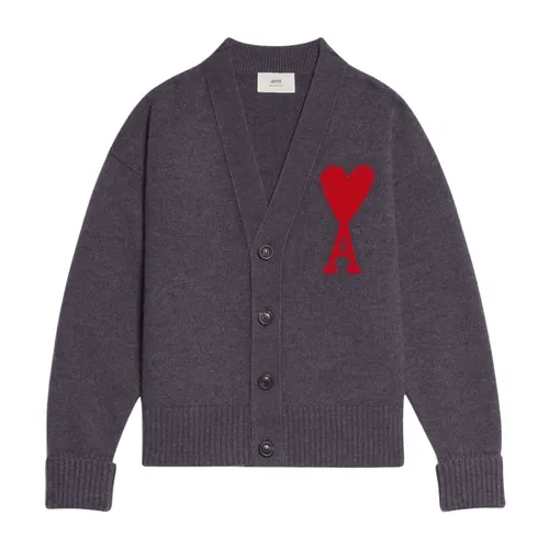 Knitwear > Cardigans - - Ami Paris - Modalova