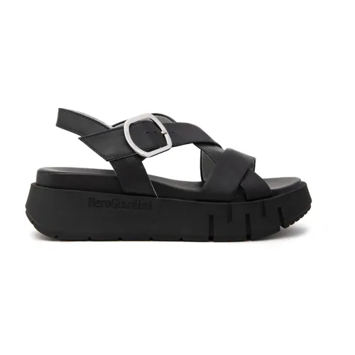 Shoes > Sandals > Flat Sandals - - Nerogiardini - Modalova