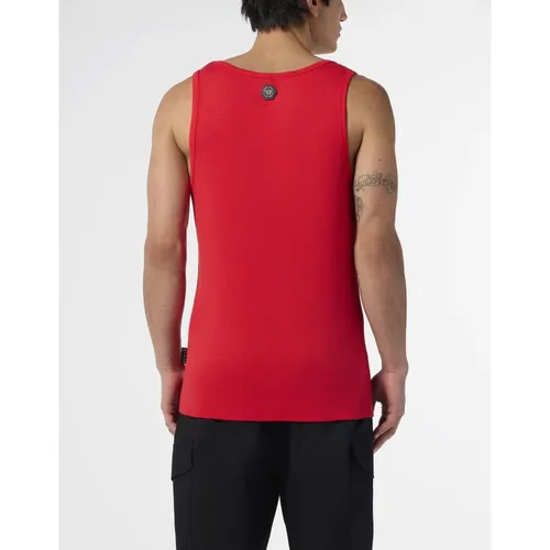 Tops > Sleeveless Tops - - Philipp Plein - Modalova