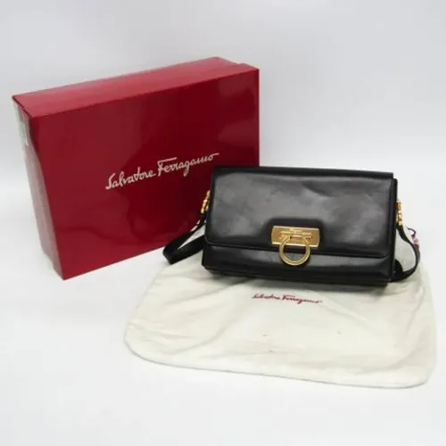 Pre-owned > Pre-owned Bags > Pre-owned Cross Body Bags - - Salvatore Ferragamo Pre-owned - Modalova