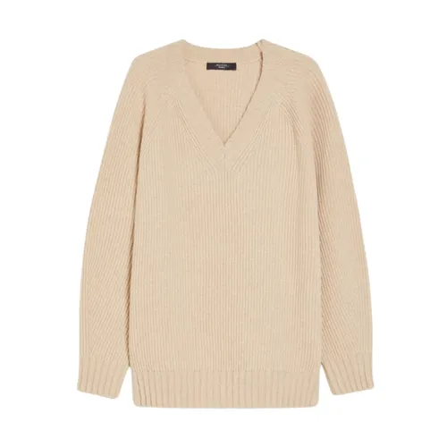 Knitwear > V-neck Knitwear - - Weekend Max Mara - Modalova