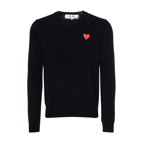 Knitwear > V-neck Knitwear - - Comme des Garçons Play - Modalova