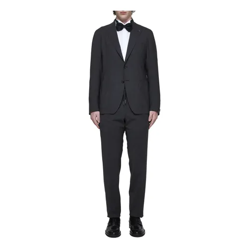 Suits > Suit Sets > Single Breasted Suits - - Tagliatore - Modalova