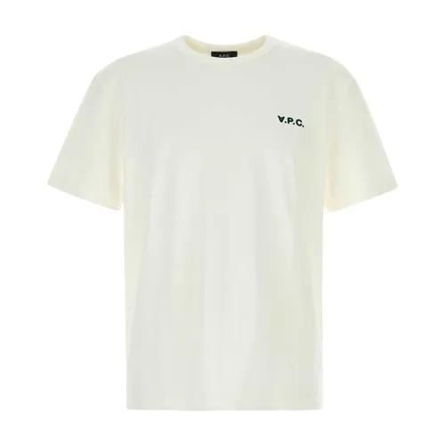 A.p.c. - Tops > T-Shirts - White - A.p.c. - Modalova
