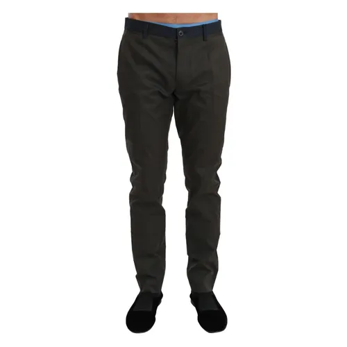Trousers > Slim-fit Trousers - - Dolce & Gabbana - Modalova
