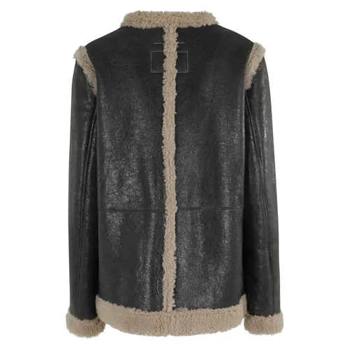 Jackets > Leather Jackets - - MM6 Maison Margiela - Modalova