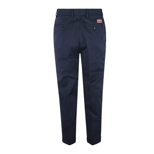 Kenzo - Trousers > Chinos - Blue - Kenzo - Modalova