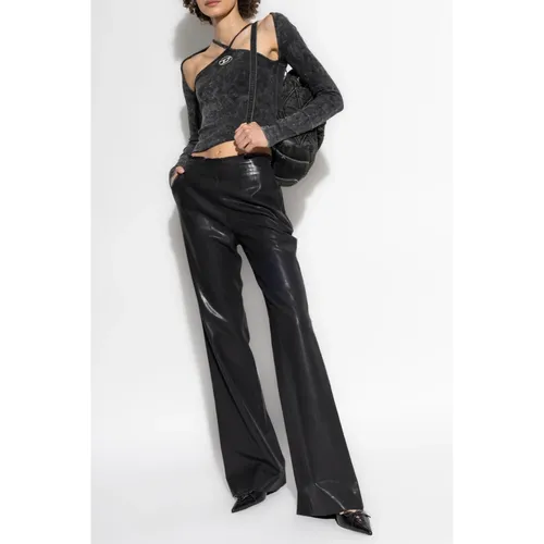 Trousers > Wide Trousers - - Diesel - Modalova
