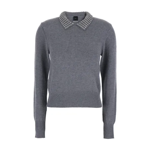 Knitwear > Round-neck Knitwear - - Pinko - Modalova