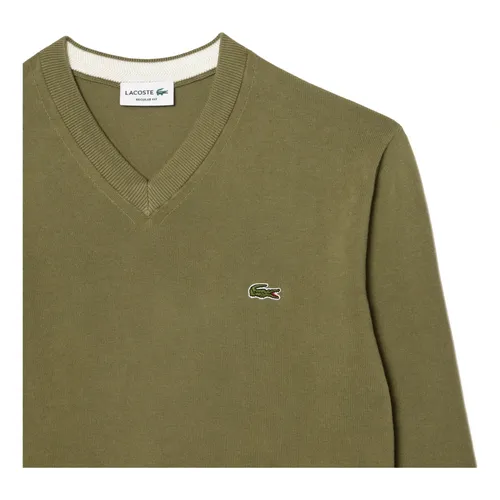Knitwear > V-neck Knitwear - - Lacoste - Modalova