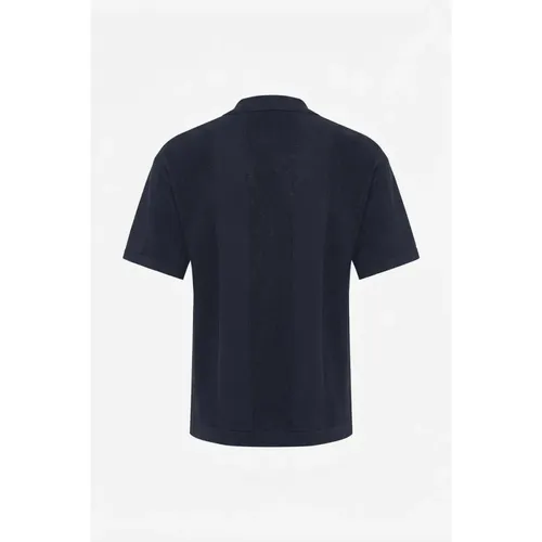 Genti - Tops > Polo Shirts - Blue - Genti - Modalova