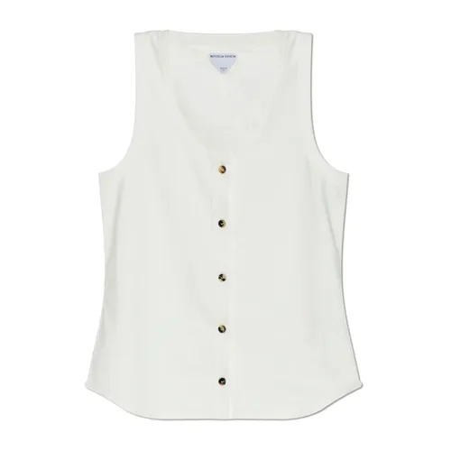 Tops > Sleeveless Tops - - Bottega Veneta - Modalova