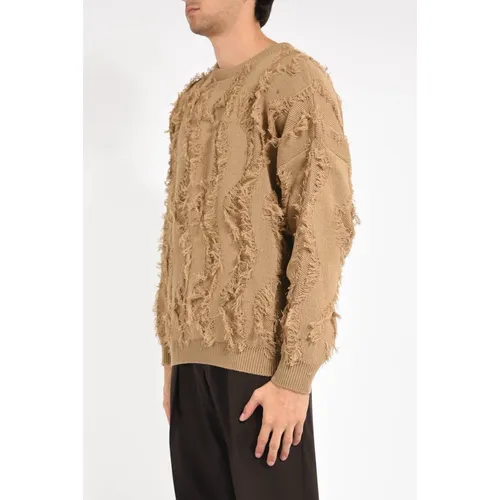 Knitwear > Round-neck Knitwear - - Daniele Alessandrini - Modalova