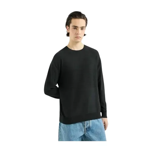 Knitwear > Round-neck Knitwear - - Armani Exchange - Modalova