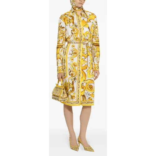Dresses > Day Dresses > Shirt Dresses - - Dolce & Gabbana - Modalova