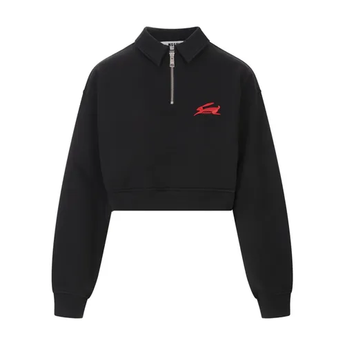Sweatshirts & Hoodies > Zip-throughs - - Msgm - Modalova