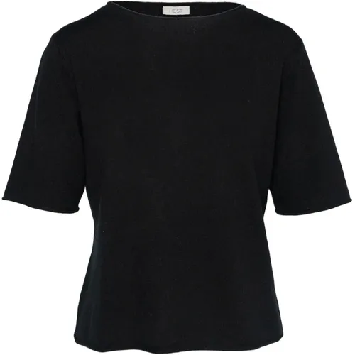 Knitwear > Round-neck Knitwear - - Hést - Modalova