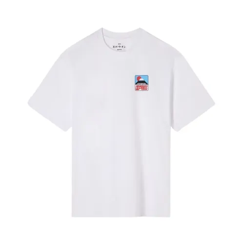 Edwin - Tops > T-Shirts - White - Edwin - Modalova
