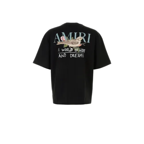 Amiri - Tops > T-Shirts - Black - Amiri - Modalova