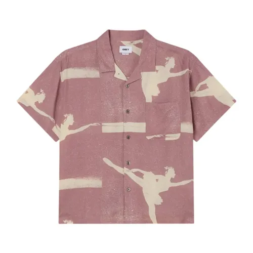 Shirts > Short Sleeve Shirts - - Obey - Modalova