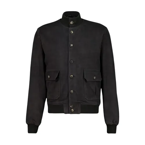 Jackets > Leather Jackets - - Frescobol Carioca - Modalova