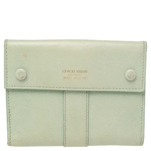 Pre-owned > Pre-owned Accessories > Pre-owned Wallets - - Armani Pre-owned - Modalova