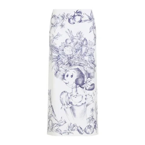 Skirts > Midi Skirts - - Moschino - Modalova