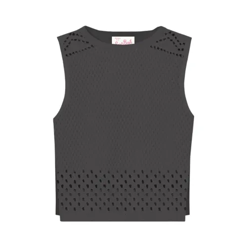 Tops > Sleeveless Tops - - MC2 Saint Barth - Modalova