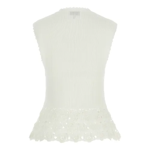 Knitwear > V-neck Knitwear - - Ganni - Modalova
