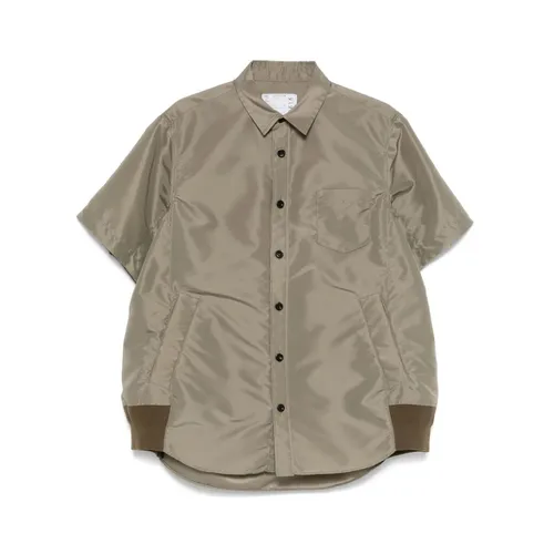 Shirts > Short Sleeve Shirts - - Sacai - Modalova