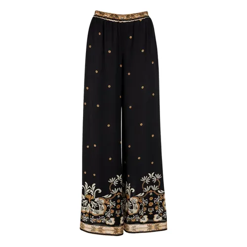 Trousers > Wide Trousers - - Twinset - Modalova