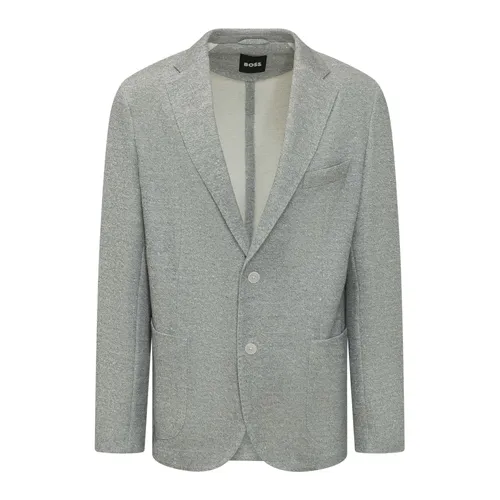 Hugo - Jackets > Blazers - Gray - Hugo - Modalova
